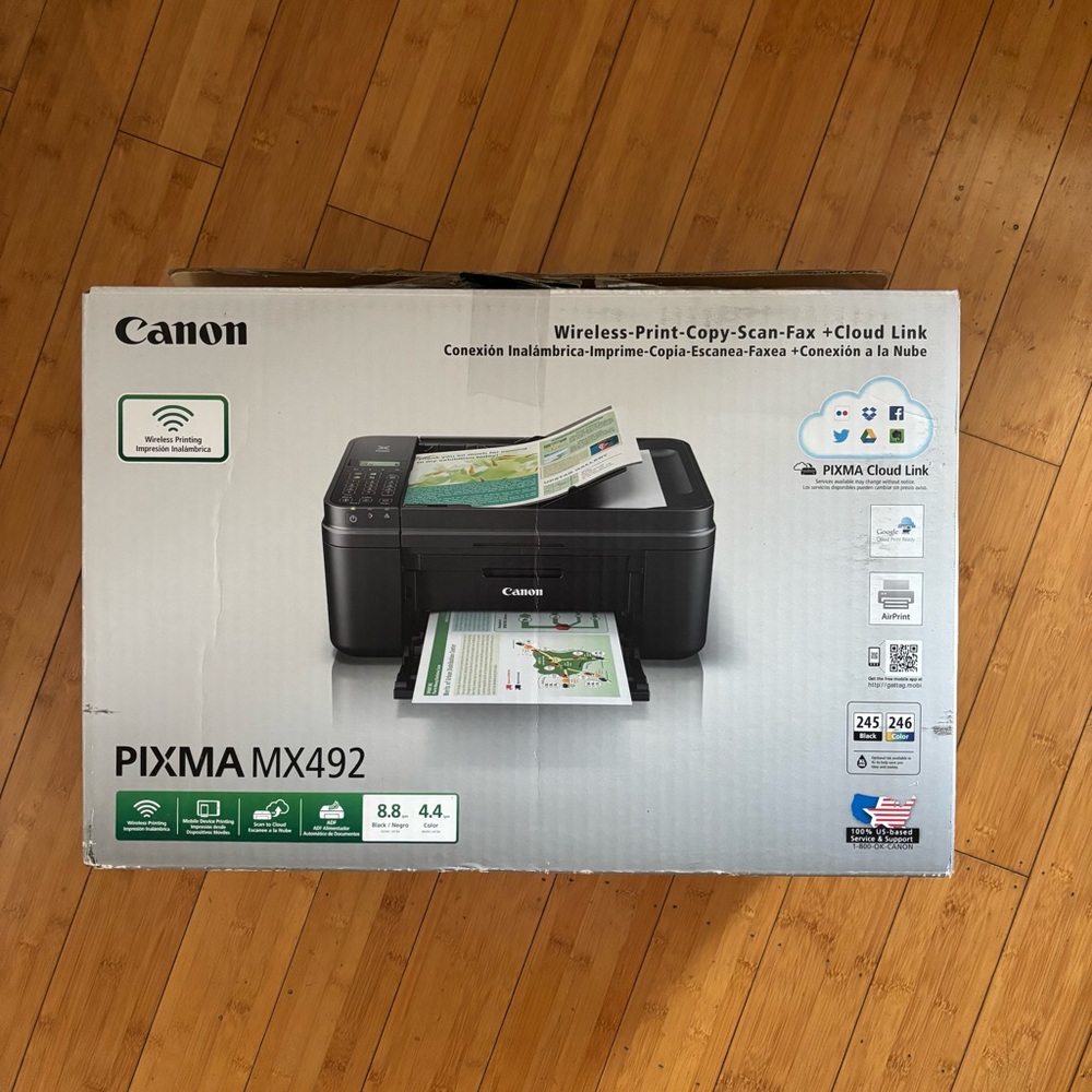 Canon PIXMA MX492 Wireless Printer